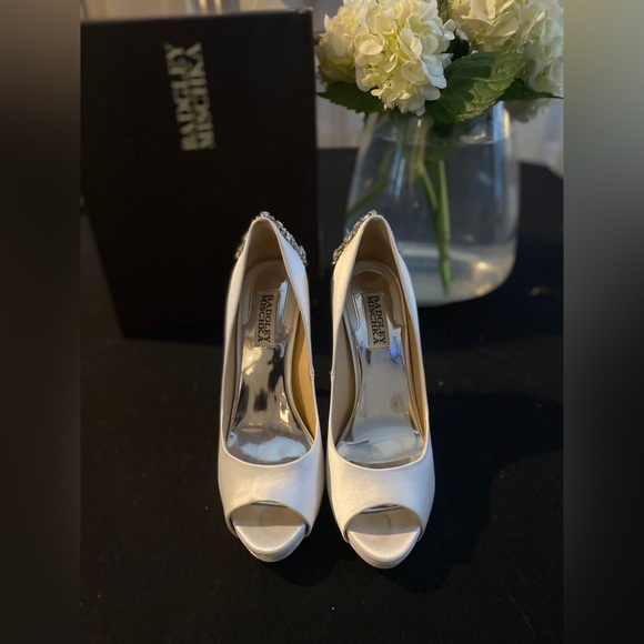 Gorgeous Badgley Mischa embellished Bridal shoes!! - Picture 7 of 7